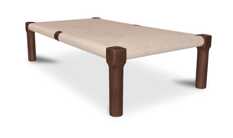 Kaia Outdoor Coffee Table Dark Brown