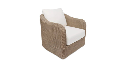 Bodhi Outdoor Swivel Accent Chair Natural
