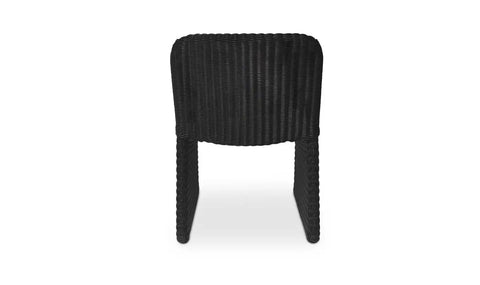 Ella Outdoor Dining Chair Charcoal-Set of Two