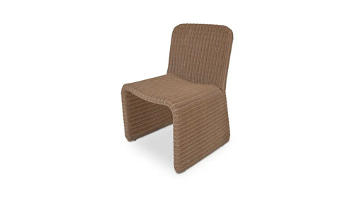 Ella Outdoor Dining Chair Natural-Set of Two