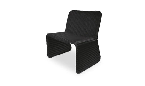 Ella Outdoor Accent Chair Charcoal