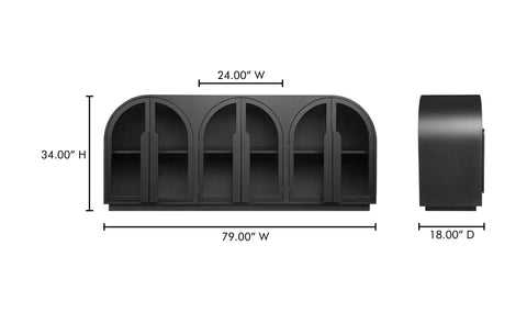 Salone Sideboard Black