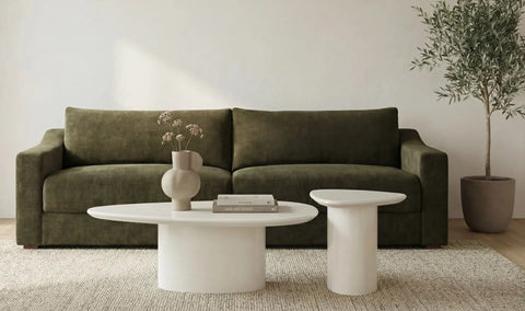 Eden Coffee Table Ivory Lacquer
