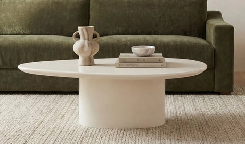 Eden Coffee Table Ivory Lacquer