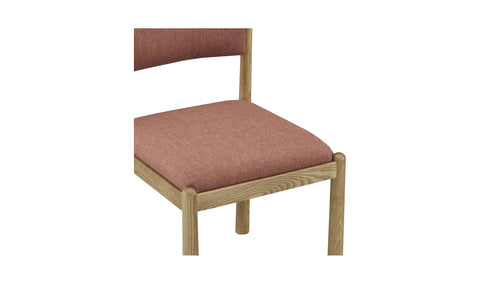 Villetta Dining Chair Deep Pink - Set Of Two