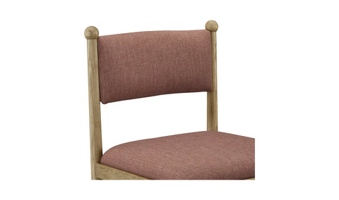 Villetta Dining Chair Deep Pink - Set Of Two