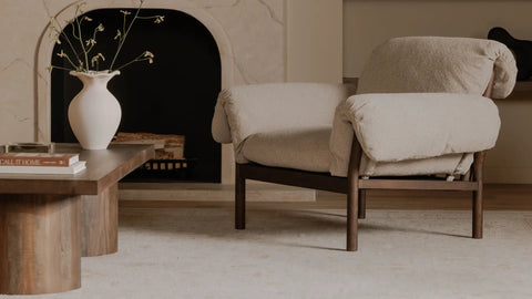 Cardero Lounge Chair Beige