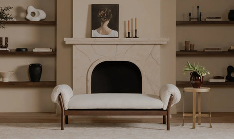Cardero Daybed Ivory