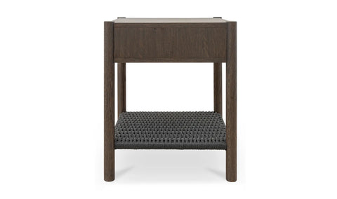 Millie Nightstand Dark Brown