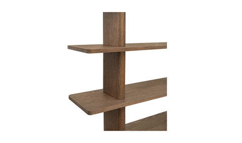 Casey Large Bookcase Dark Brown