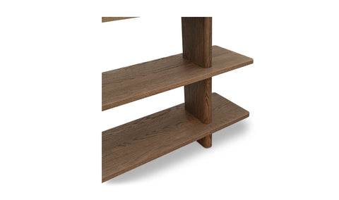 Casey Large Bookcase Dark Brown