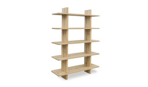 Casey Large Bookcase Rustic Oak