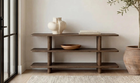 Casey Small Bookcase Dark Brown