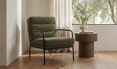Corey Side Table Dark Brown
