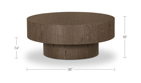 Corey Coffee Table Dark Brown