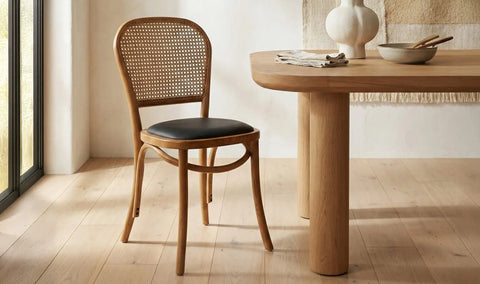 Bedford Dining Chair Light Brown - Set Of Two