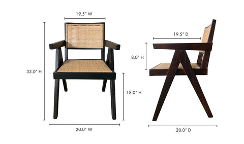 Takashi Chair Black- Set Of Two