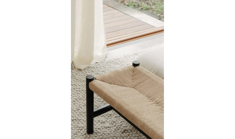 Hawthorn Large Bench Black