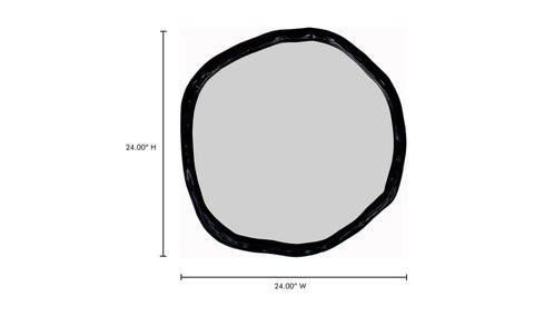 Foundry Small Mirror Black
