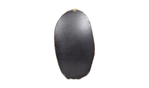 Foundry Oval Mirror Gold