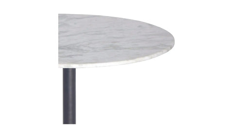 Tori Outdoor Bar Table White Marble