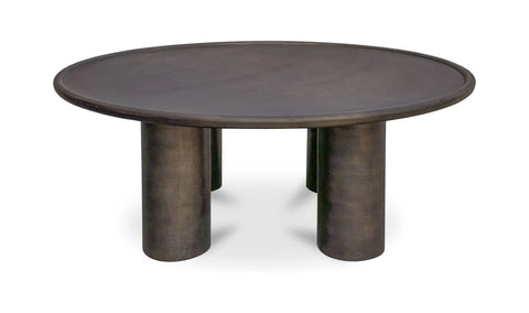 Deacon Outdoor Coffee Table Deep Bronze