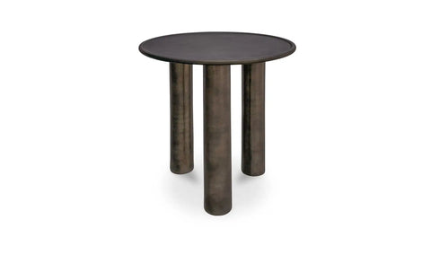 Deacon Outdoor Side Table Deep Bronze