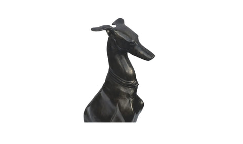 Duke Cast Aluminum Sculpture Black