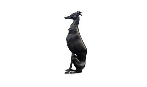 Duke Cast Aluminum Sculpture Black