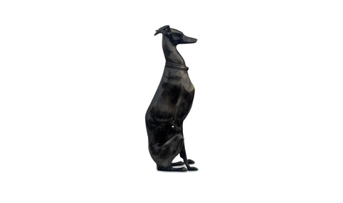 Duke Cast Aluminum Sculpture Black