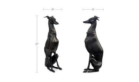 Duke Cast Aluminum Sculpture Black