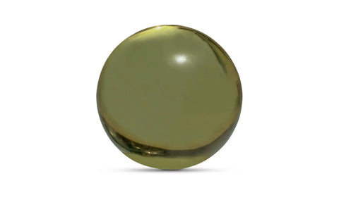 Bonn Cast Glass Decorative Object Olive