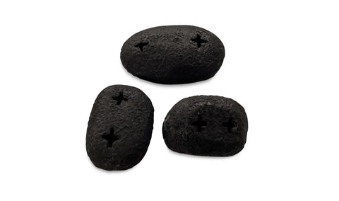 Breton Cast Aluminum Wall Sculpture Black-Set Of 3