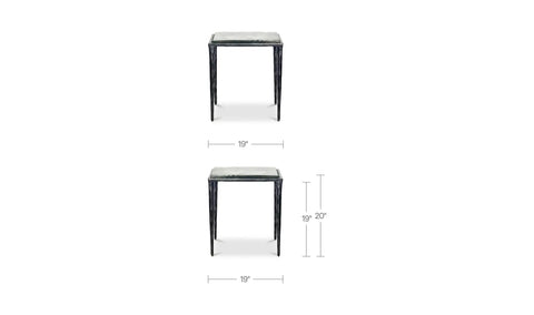Mari Side Table Clear