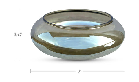 Polene Glass Bowl Small Smoky Brown