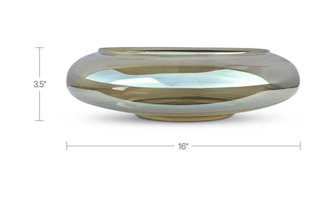Polene Glass Bowl Large Smoky Brown