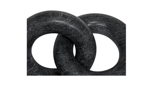 Hera Tabletop Decor Black Marble