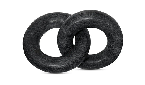 Hera Tabletop Decor Black Marble