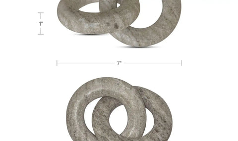 Hera Tabletop Decor Beige Marble