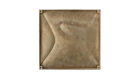 Bode Wall Sculpture Aged Brass