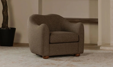Bria Accent Chair Brown