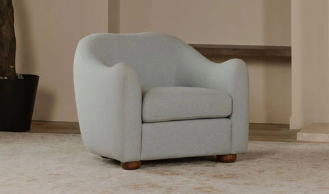 Bria Accent Chair Light Blue