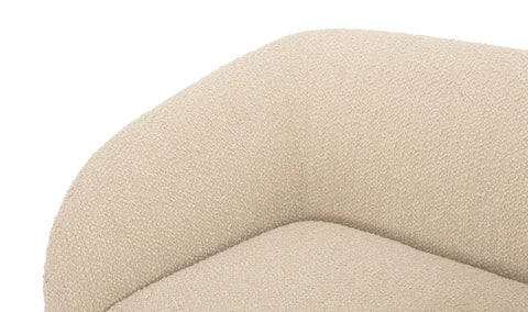 Faye Sofa Beige Boucle