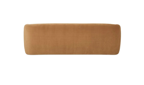 Faye Sofa Tan Faux Mohair