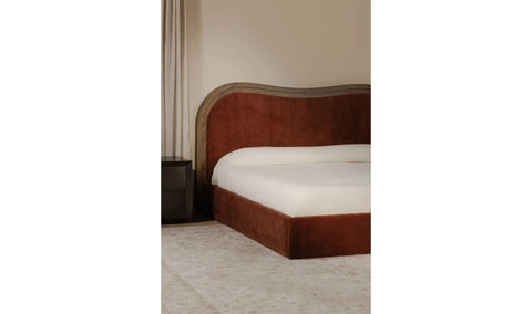 Camilla Queen Bed Chestnut