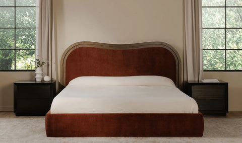 Camilla King Bed Chestnut