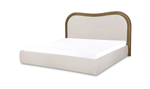 Camilla King Bed Oat