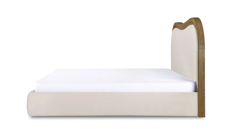 Camilla King Bed Oat