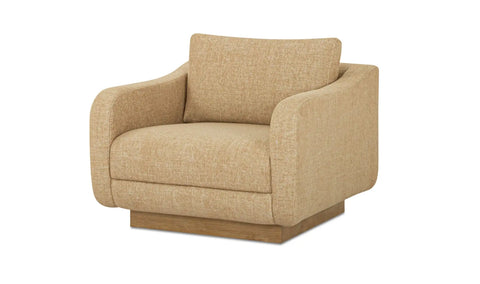 Keane Lounge Chair Ochre