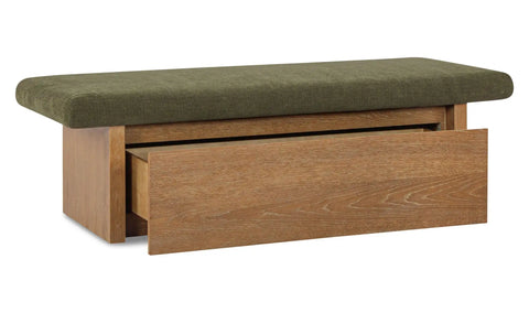 Gemma Storage Bench Dark Green